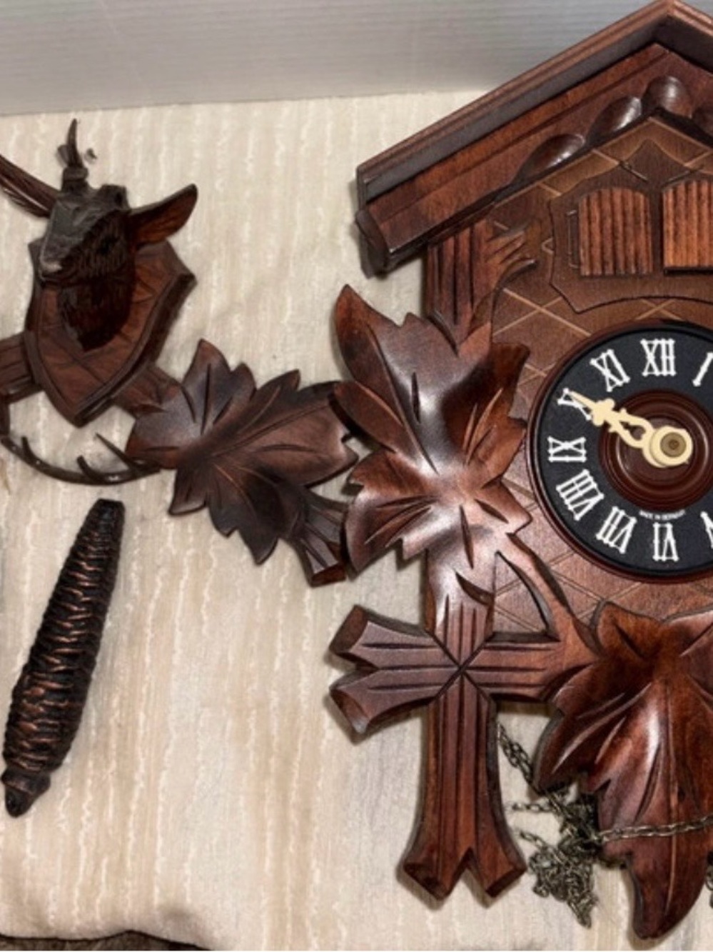 Drubba cuckoo clocks Black Forrest Germany non-working